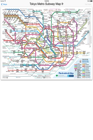 Tokyo Metropolis Subway Maps screenshot 3