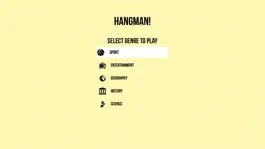 Game screenshot Hangman Klick: TV Edition apk