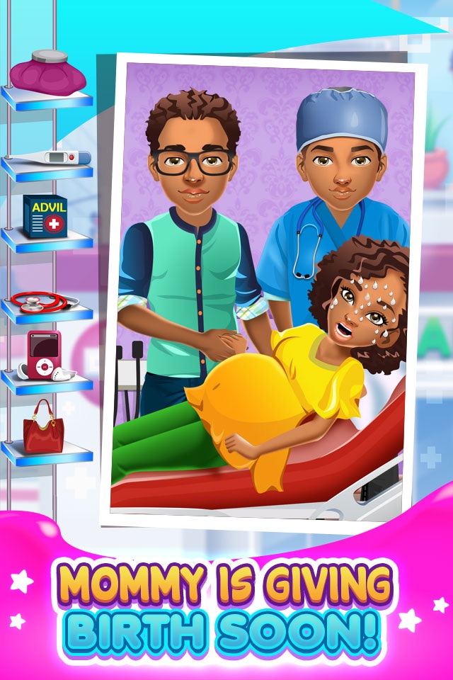 Mommy's New Baby Doctor Salon - Little Hospital Spa & Surgery Simulator Games! screenshot 2