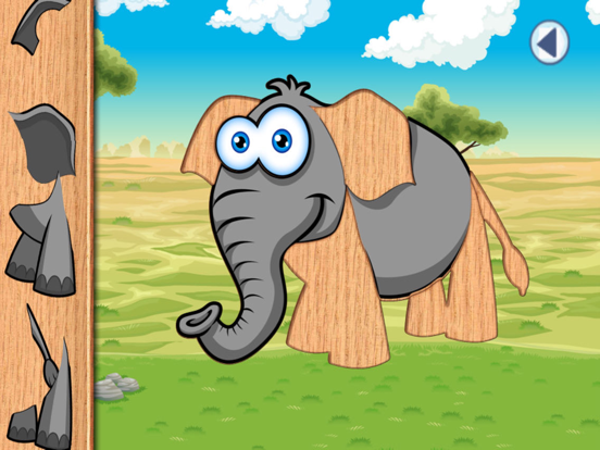 Leuke dierenpuzzels en spelletjes voor peuters iPad app afbeelding 1