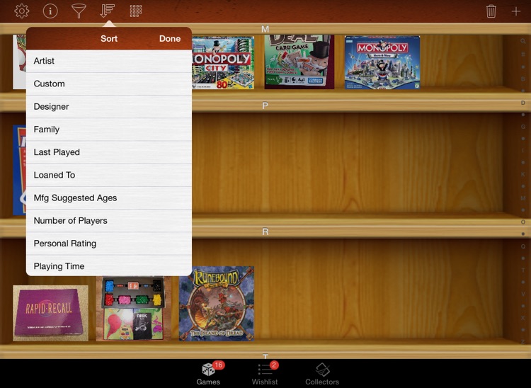 Board Game Collectors for iPad screenshot-3
