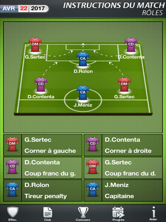 Screenshot #6 pour My Football Club Manager