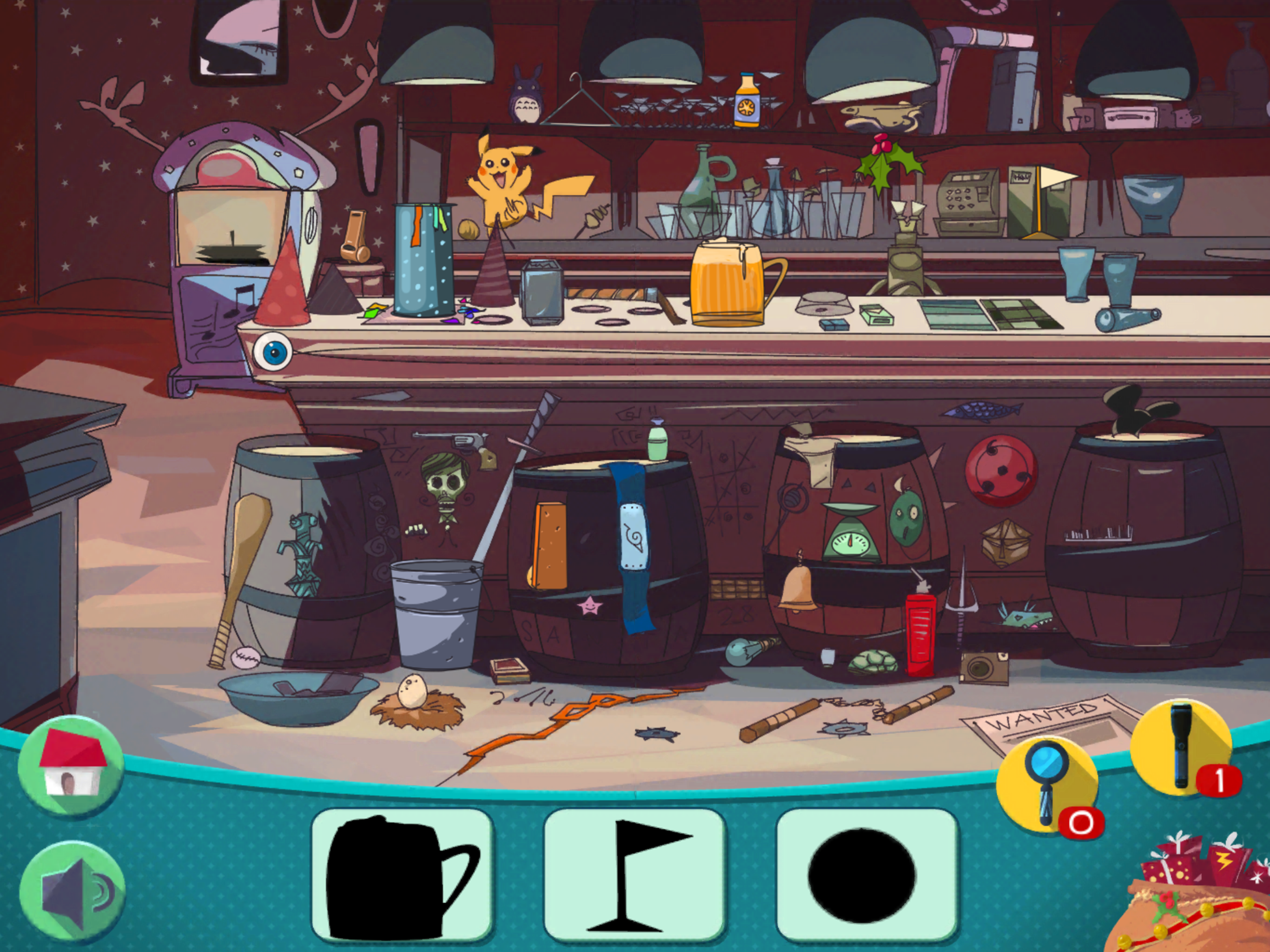Christmas Stories Hidden Objects Games for Kids