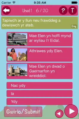 Game screenshot LearnCymraeg Canolradd Level 3 hack