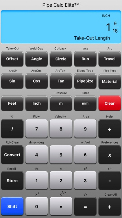 Pipe Calc Elite - Calculator for Pipe Trade Pros screenshot-4