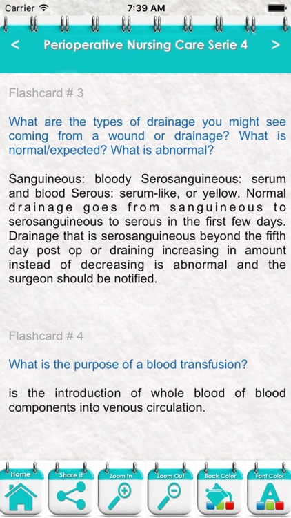 Perioperative Nursing Care 6700 Flashcards & Quiz screenshot-3