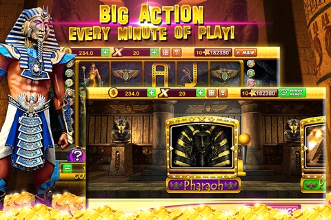 The Slot Lost Golden Treasure Of Pharaoh King – Egyptian Best Casino Free screenshot 2