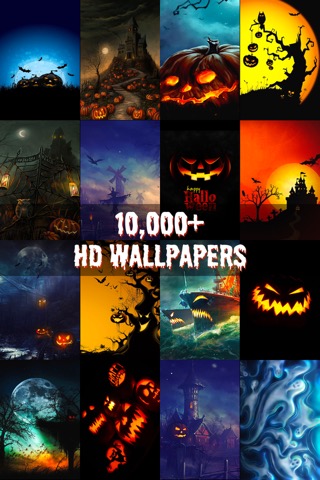 HD Halloween Wallpapers & Backgrounds Freeのおすすめ画像1