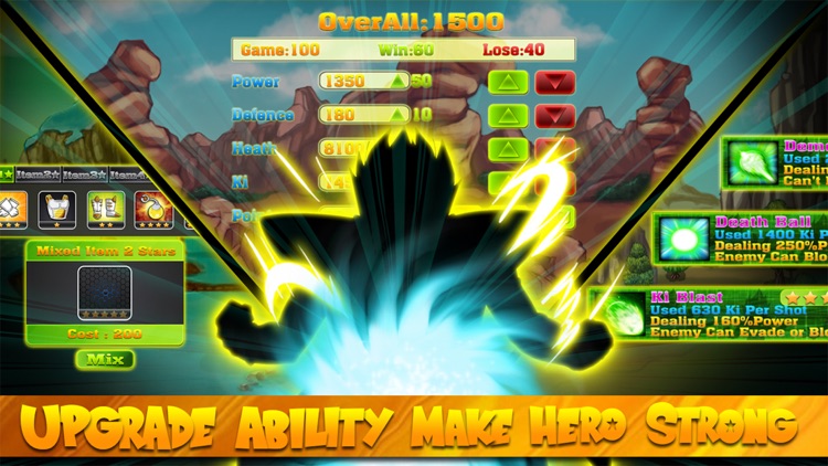 Super Hero Fusion SSJ - Battle Z Legend