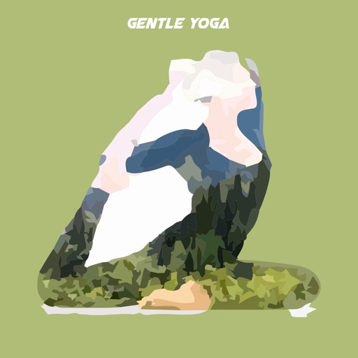 Gentle yoga icon