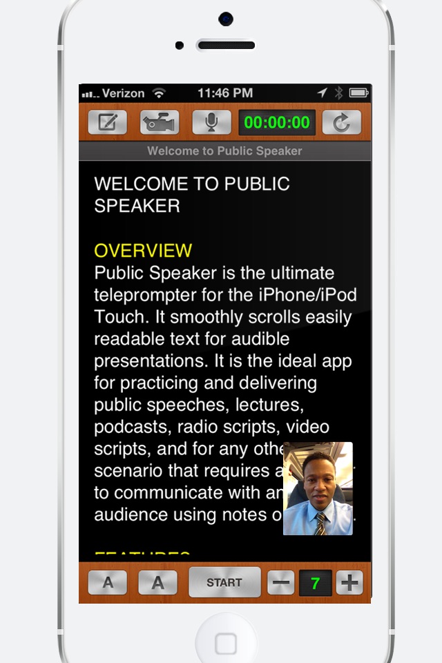 Prompster Pro™ - Teleprompter screenshot 3