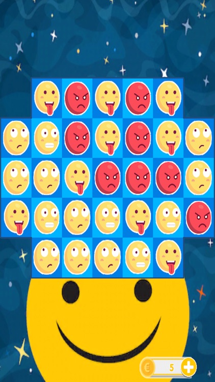 Smilies Match - Three Puzzle Game 2017