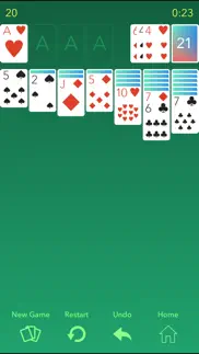 solitaire 7: a quality app to play klondike iphone screenshot 1