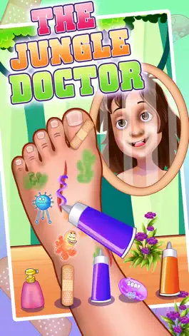 Game screenshot The Jungle Doctor: Foot spa hospital game for kids hack