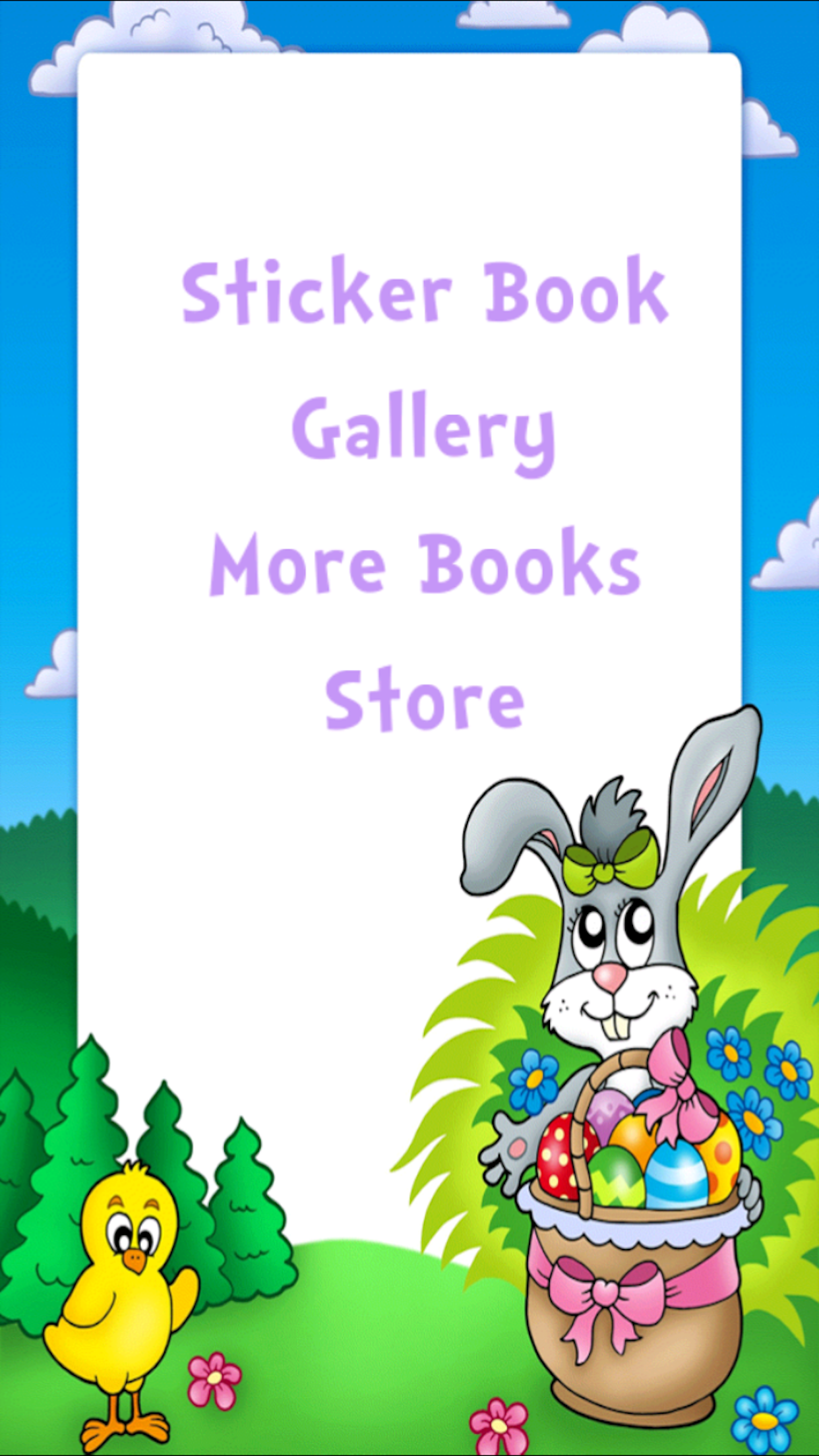 Easter Sticker Book!