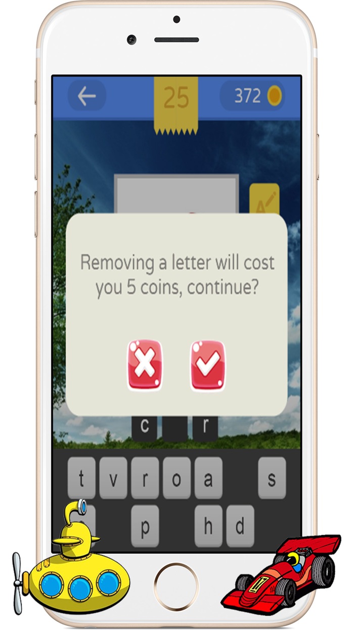 Vehicles Cartoon Fun Picture Quiz Puzzles for Kids