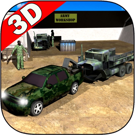 Army Base: Truck Workshop icon