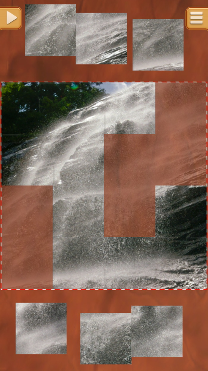 Waterfall Jigsaw Puzzles - Nature Picture Puzzle