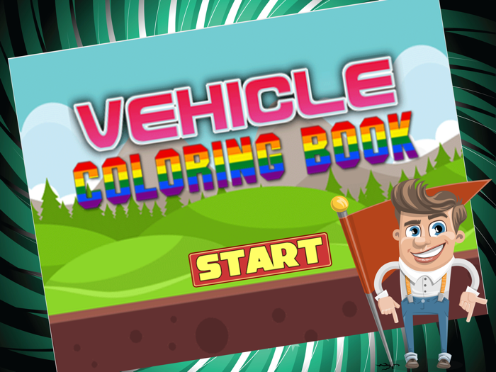 Kids vehicle Coloring In Pictures Book Set For Me