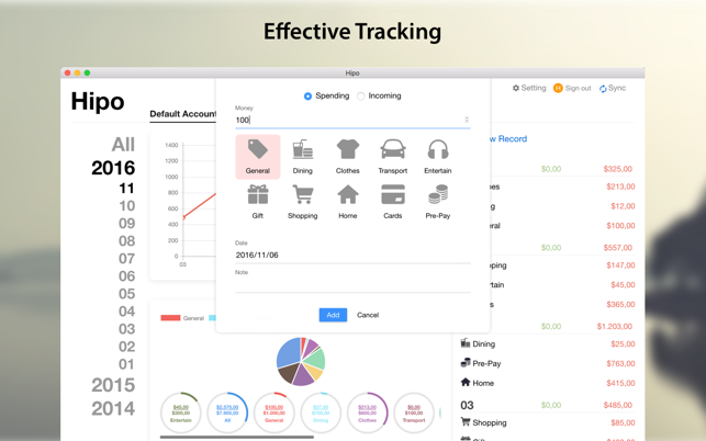 Hipo - Track expenses and focus on budget balance(圖3)-速報App