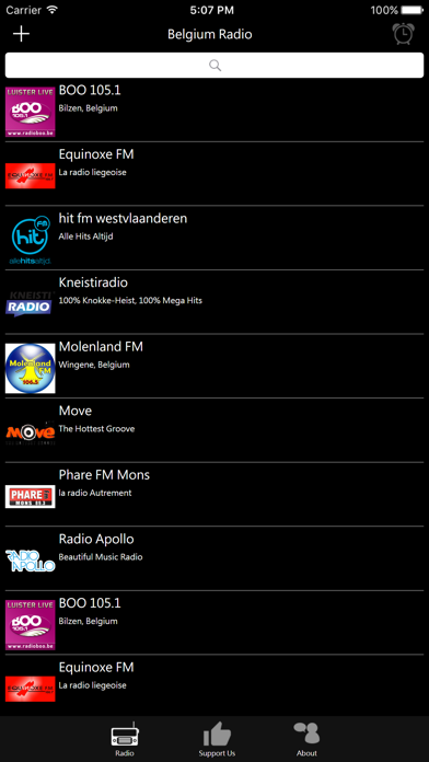 Screenshot #1 pour Belgian Radio - BE Radio