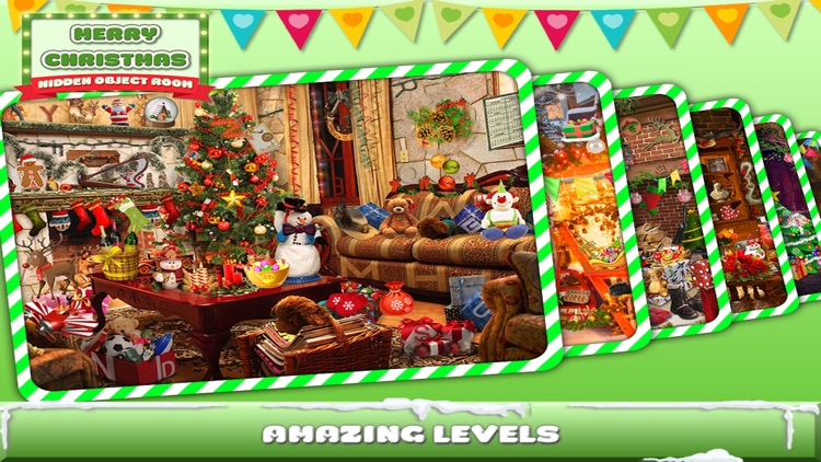 Merry Christmas - Hidden Object Room