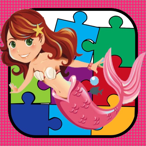 Mermaid Princess Puzzle Sea Animals Jigsaw for kid icon