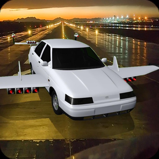 Flying Car Lada Priora iOS App