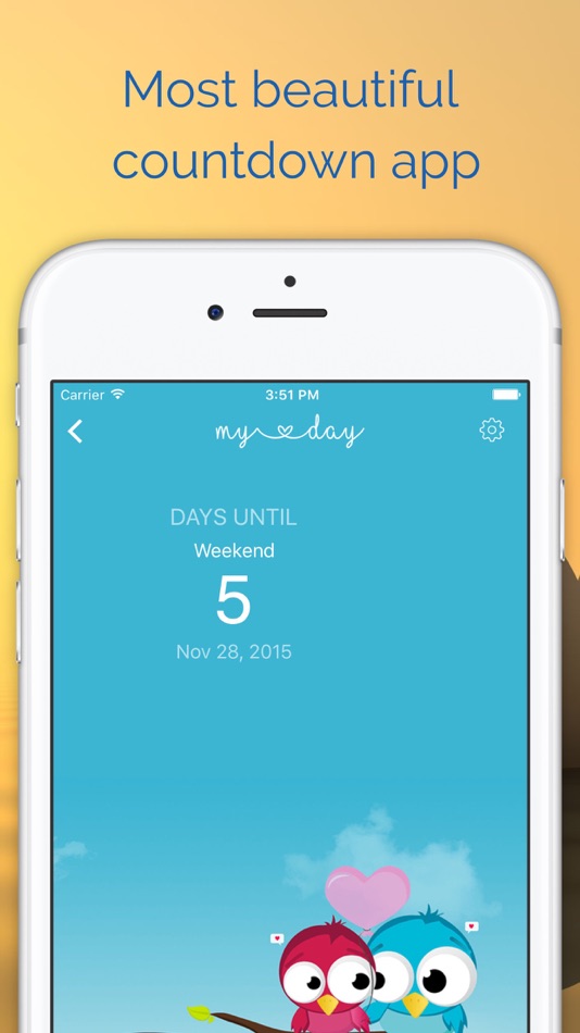 My Day - Event Planner, To-Do List, Date Countdown - 2.0 - (iOS)
