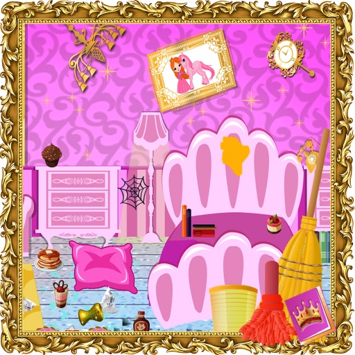 Princess Room Decoration & Cleaning icon