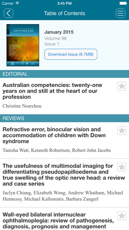 Clinical and Experimental Optometry