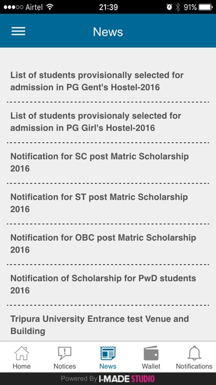 Tripura University screenshot-4