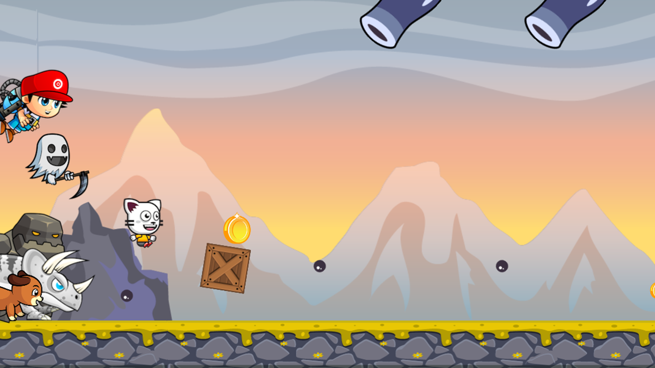 Funny Cat Runner - Super Cats Adventure In Fantasy
