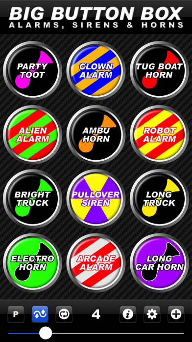 Big Button Box: Alarms, Sirens & Horns screenshot 4