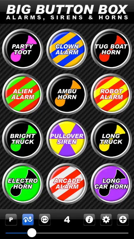 Big Button Box: Alarms, Sirens & Horns - sound fx screenshot 4 of 5