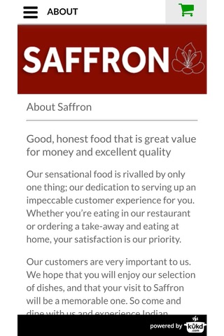 Saffron Indian Takeaway screenshot 4