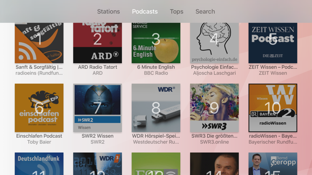 ‎myTuner Radio App Deutschland Screenshot