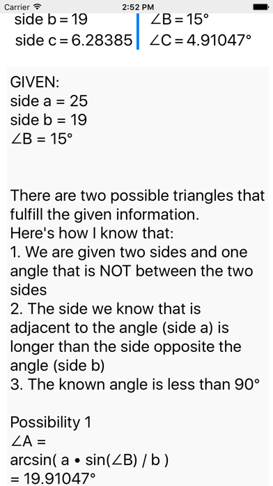 Screenshot #2 pour Triangle Help