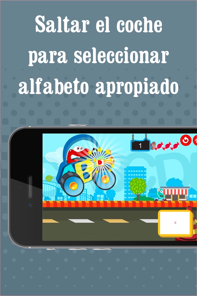 Alphabet car game for kids,for Toddler,Preschooles screenshot 4