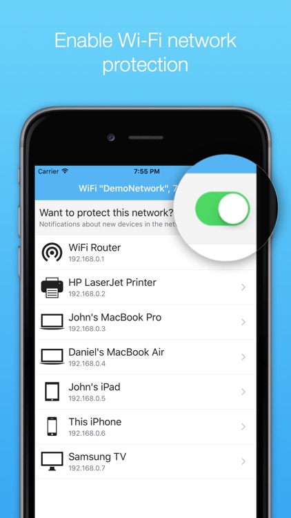 WiFi Guard - Scan devices and protect your Wi-Fi from intruders