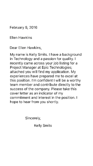 Cover Letter Creator screenshot 4