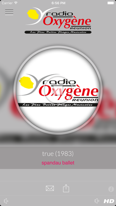 Screenshot #1 pour RADIO OXYGENE REUNION