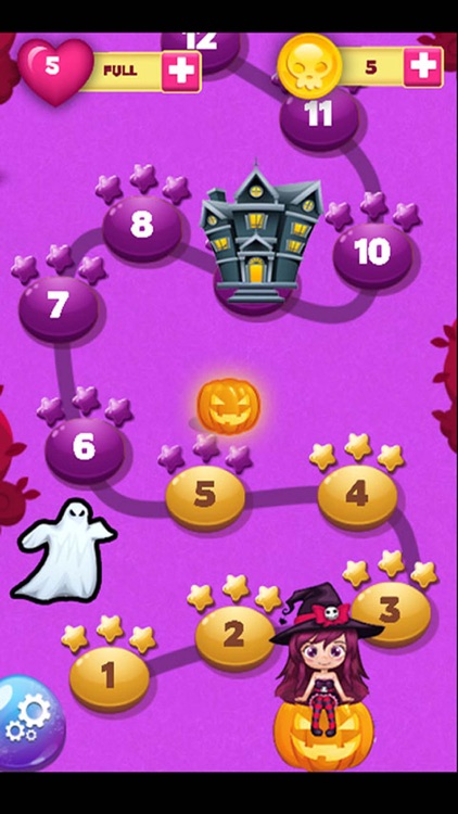 Witch Shooter Mania - Holiday Bubble Games screenshot-3