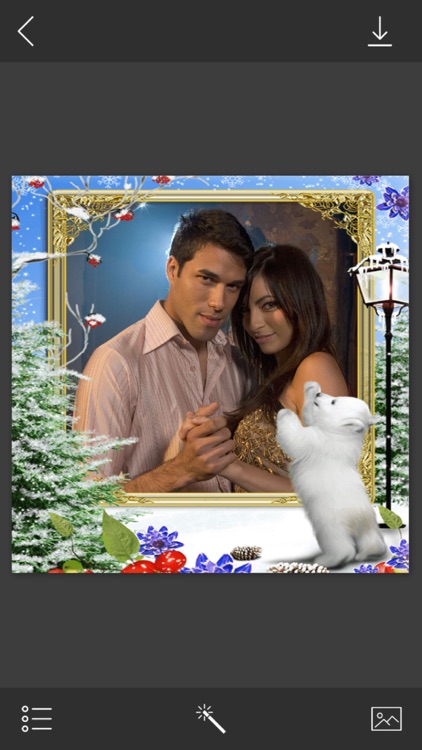 Holiday Christmas Picture Frames - Magic Frames