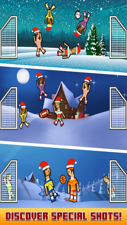 2017 Happy Soccer Physics 2 player christmas Games screenshot-4