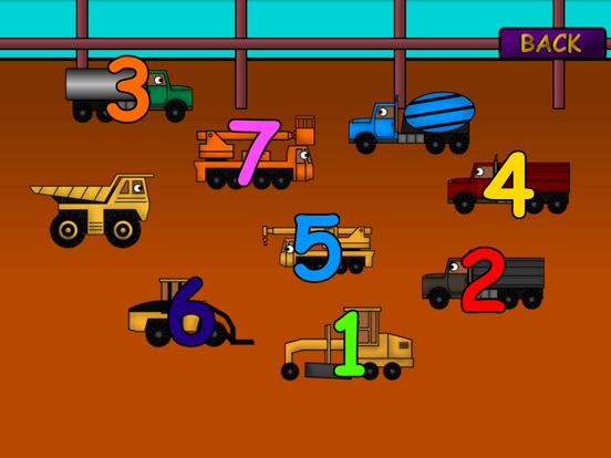 Kids Trucks: Numbers and Counting iPad app afbeelding 3
