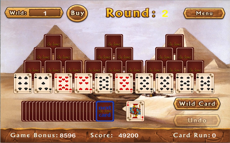 Ancient Egypt Solitaire screenshot 2