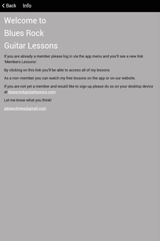 Blues Rock Guitar Lessons screenshot 4