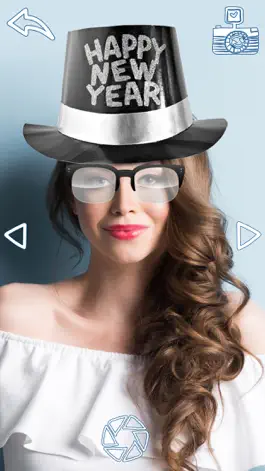 Game screenshot Новый Год Фото Наклейки - Рождество Украшения hack