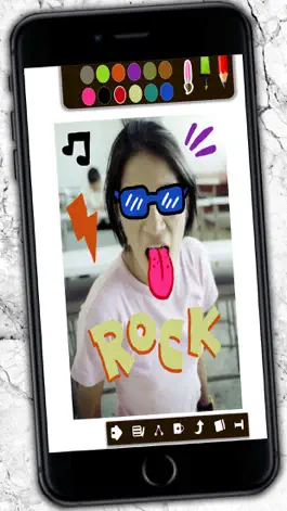Game screenshot Рисовать и писать на фотографиях mod apk